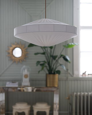 Alba Takskärm D58 Cotton Jersey Vit