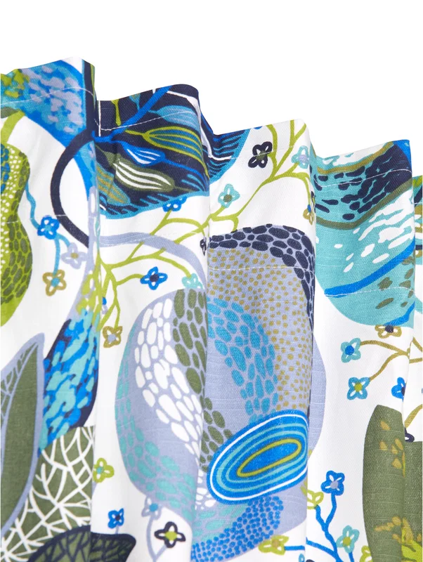 A&E Gardiner 2P 2x145x250cm Blå