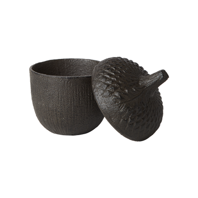 Frej Skål Gjutjärn H14 Brun/Svart