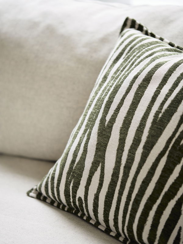 Zebra randigt kuddfodral