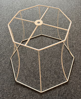 Rörfäste/Toppdiskfäste Lampskärm