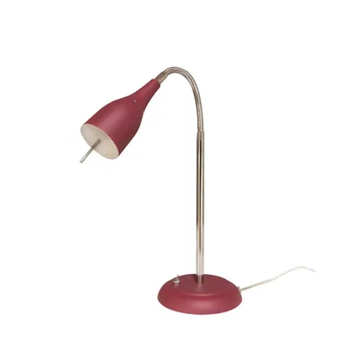 B461 Tanum Skrivbordslampa Vinröd