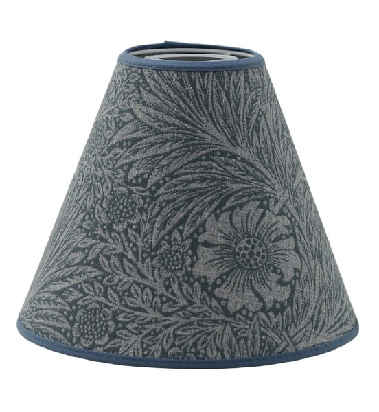 Marigold Woven Toppringskärm Woad William Morris