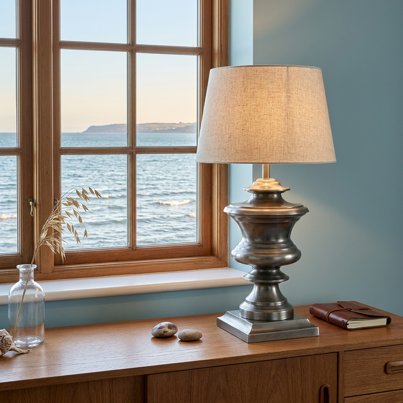 Stor bordslampa