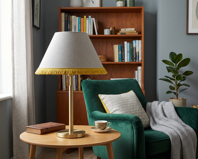 Lampskärmar med fransar