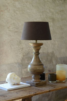 Sabina skärmar oval choklad