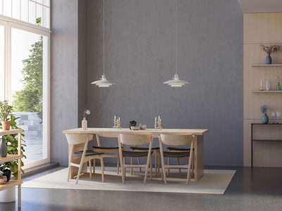 Primus D43 Taklampa Vit/Mässing