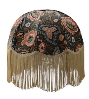 Blommig Takskärmar Guld Frans