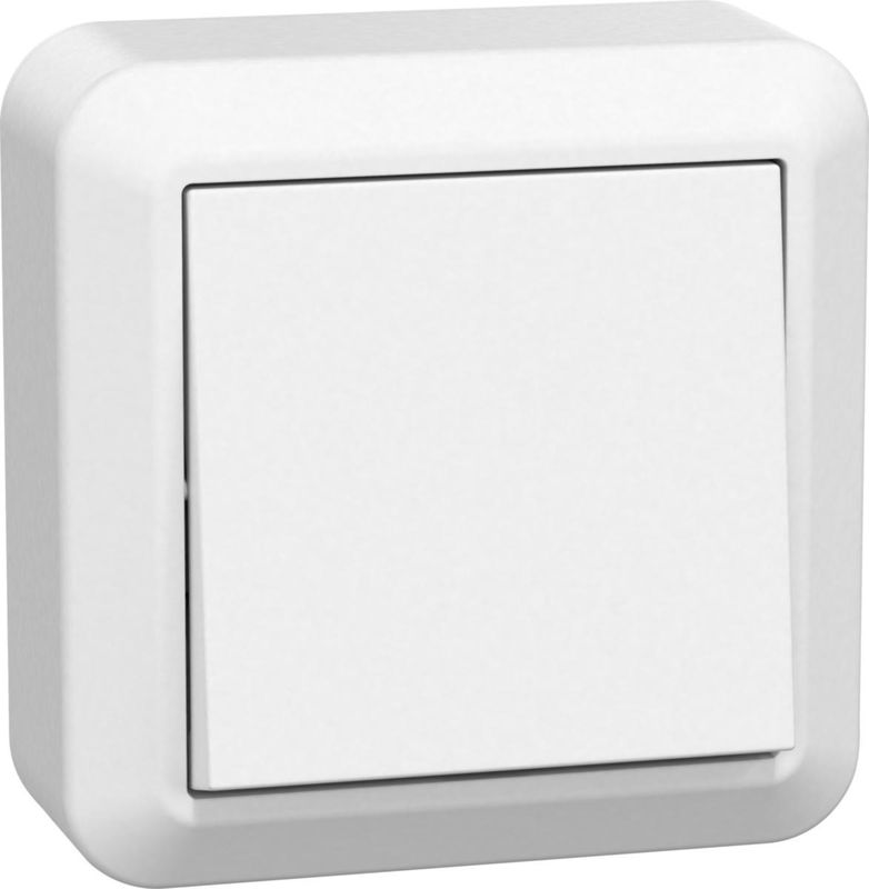 Strömbrytare UTP 1-pol/trapp, Connect 2 Home