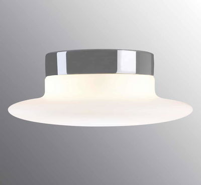 Cairo Large Plafond Grå/Opal IP44