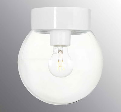 Classic Glob 20cm IP44 Vit/Klar