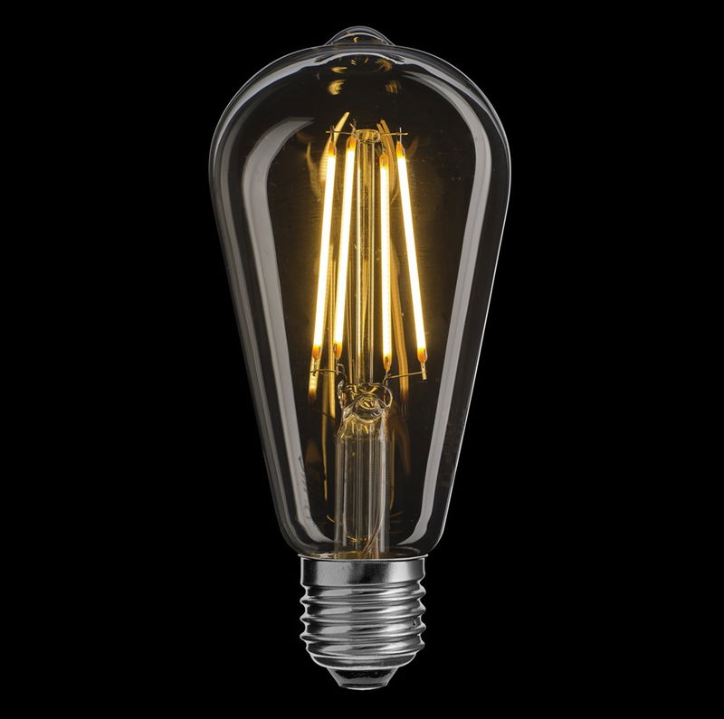 Edison E27 827 8W Dim Klar