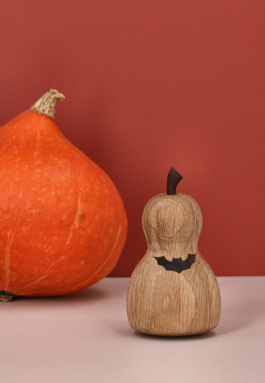 Pumpa Trädekoration 10cm Ek Pumpa Trädekoration 10cm Ek