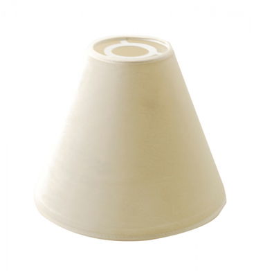 Velutto Sammet Toppringskärm Offwhite