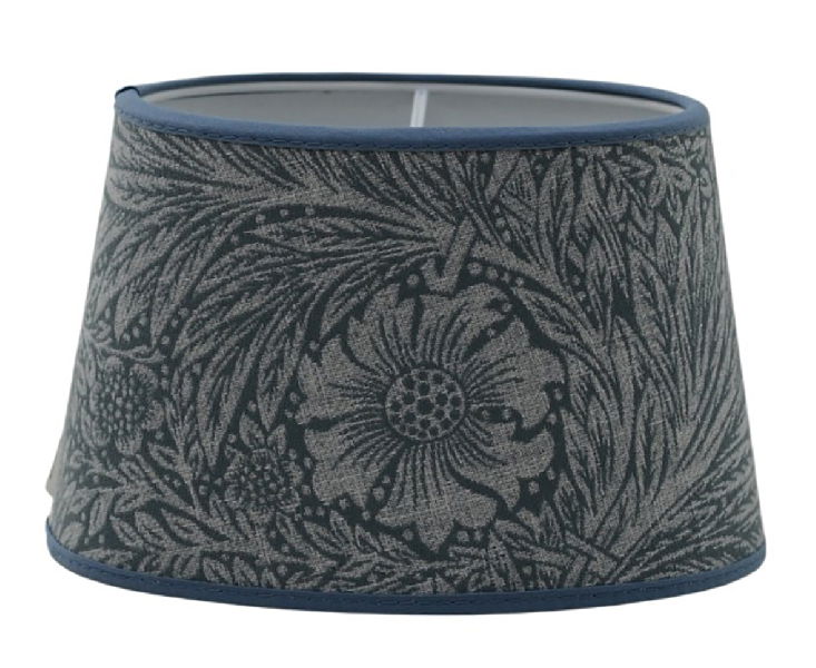 Marigold Woven Skärmar Oval Woad William Morris