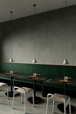 Belle Taklampa D15 Pebble Grey/Moss Grey