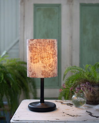 Sunshine Skärmar Cylinder Vinröd