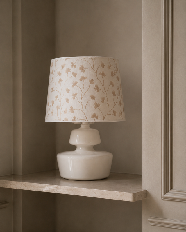 Clover Lampskärm flax med Astro Bordslampa