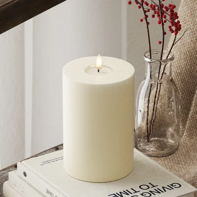Krämvita Blockljus - Deluxe homeart