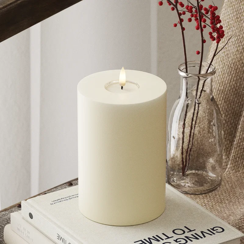 Krämvita Blockljus - Deluxe homeart
