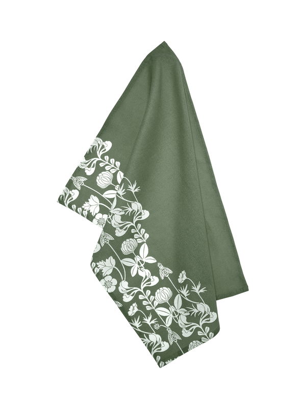 De Mina Kökshandduk 50x70cm Mossa