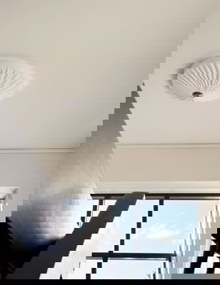 Ingela Plafond Vit Linne