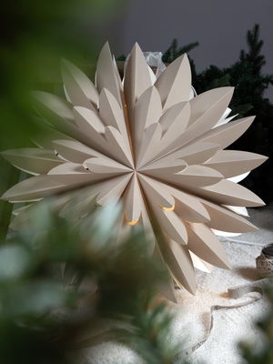Hyacint julstjärna beige från PR Home