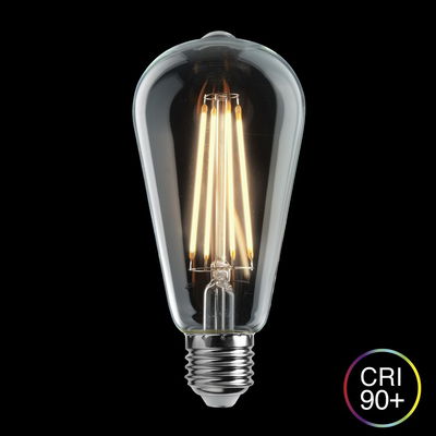 Edison E27 827 7W Klar 3-Stegs Dim Memory