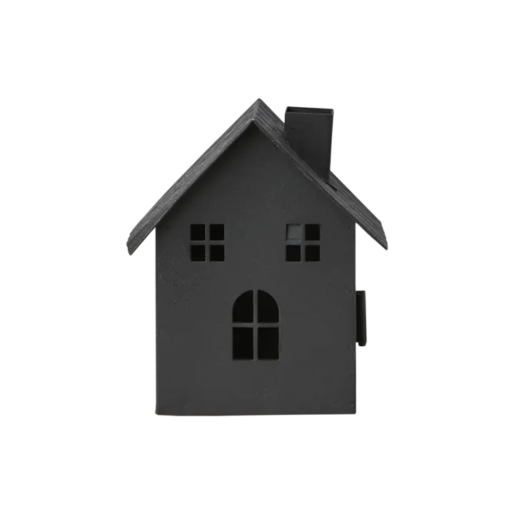 Fenix Ljuslykta Hus L12/H14 Svart