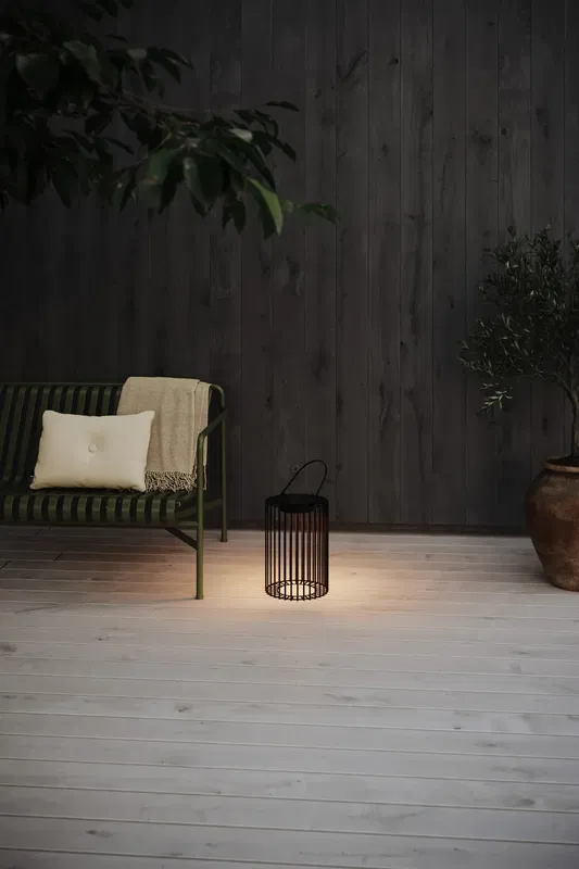 Cavia Solcellslanterna H52 Svart