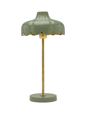 Wells bordslampa mossa