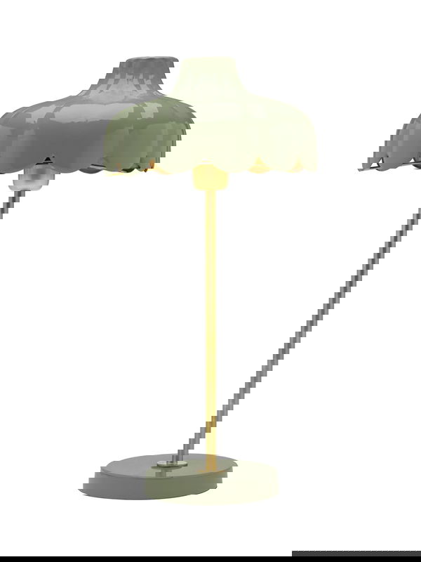 Wells bordslampa mossa