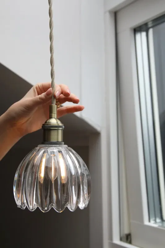 Gota Fönsterlampa Transparent