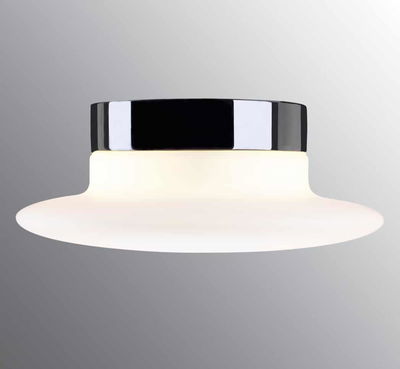 Cairo Large LED Dali Dim Plafond Svart/Opal IP44