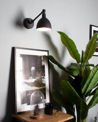 Bazar Mini Vägglampa Sandsvart