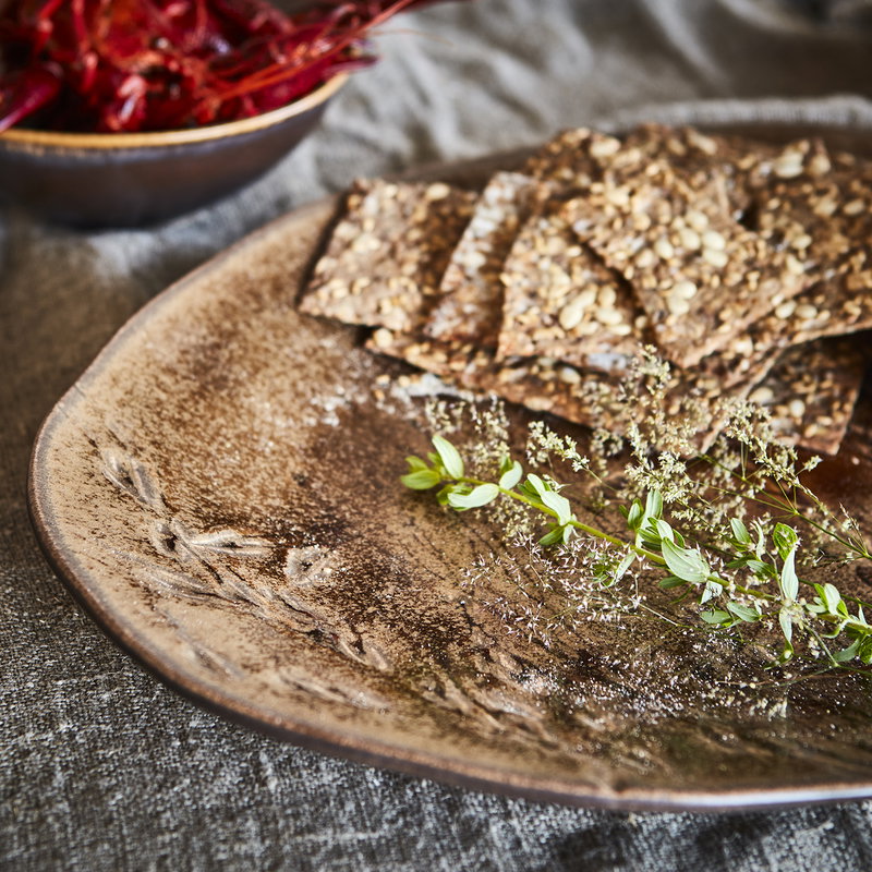 Annabelle Serveringsfat L40 Terrakotta