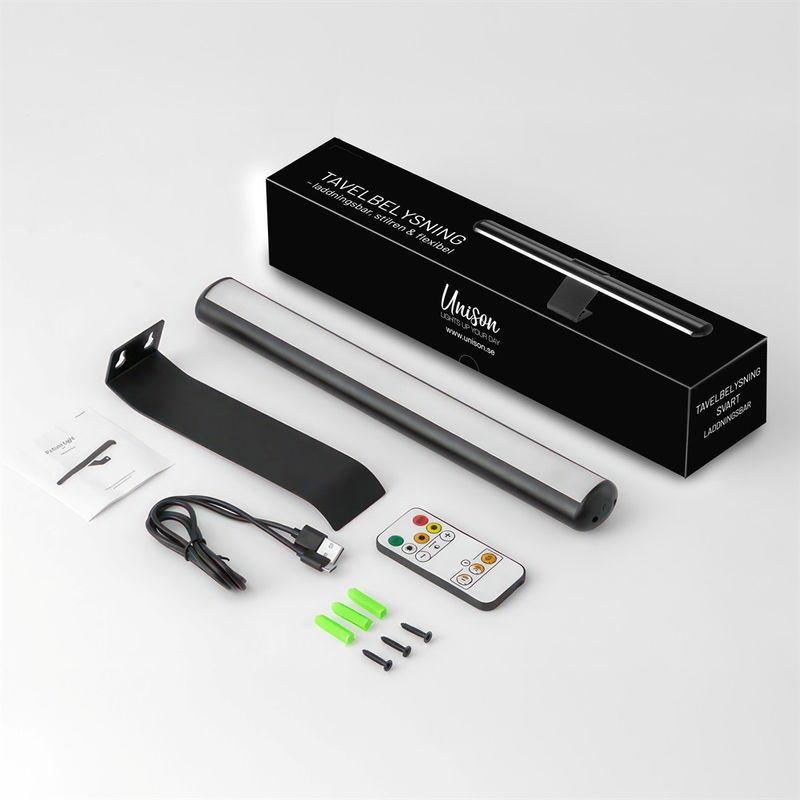 Tavelbelysning Uppladdningsbar LED Mässing