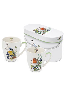 Deux Oiseaux mugg 35 cl 2-p