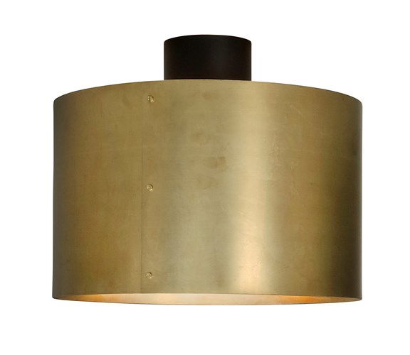 Svep Plafond 38cm Rå Mässing