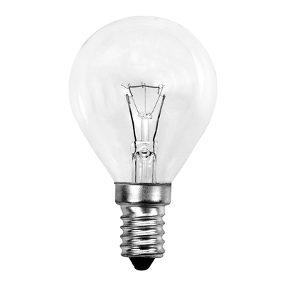 Klotlampa klar 25W E14