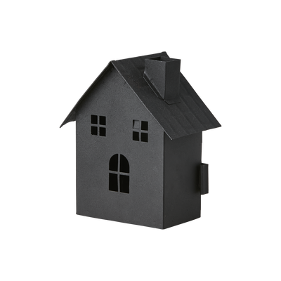 Fenix Ljuslykta Hus L12/H14 Svart