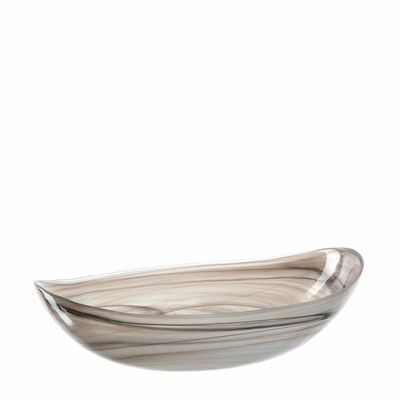 Alabastro skål 32 oval beige