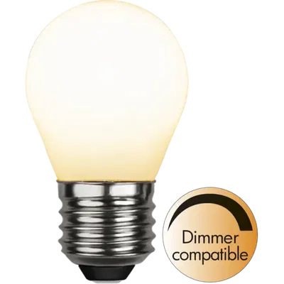 Klotlampa E27 830 5W opal dim