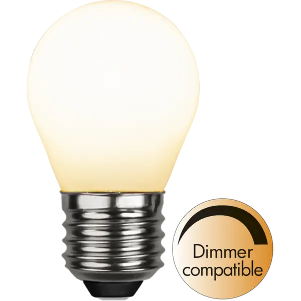 Klotlampa E27 830 5W opal dim