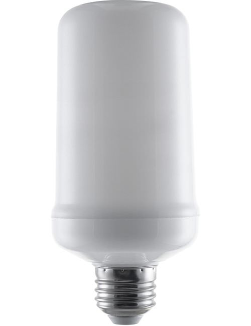 Fladdrande Flame Rörlampa LED E27 5W 3-steg