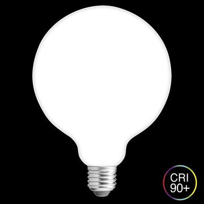 Satin Glob 125mm E27 827 7W Matt Opal Dim