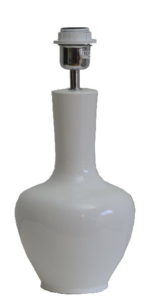Dilbar Lampfot H36 Vit Glossy