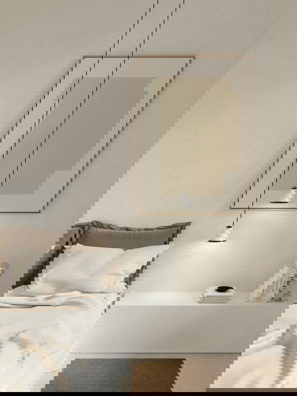 Belle Taklampa D15 Vit/Svart