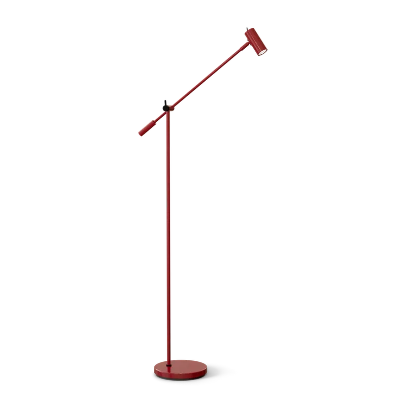 Cato LED Golvlampa Dimbar Röd/svart