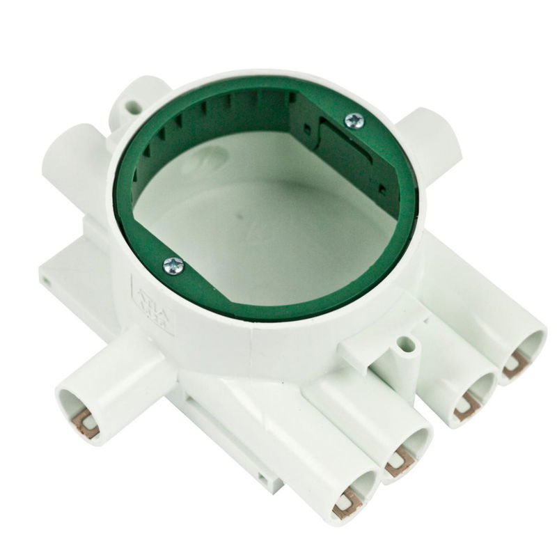 Kopplingsdosa grön E-Gips inkl låsfjäder